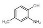 ผงแป้งคริสตัลผงสีย้อม, O Amino P Methylphenol CAS 95 84 1