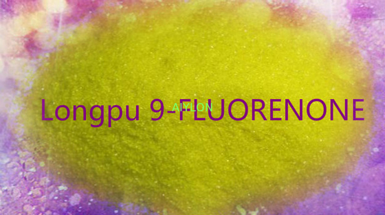 สีเหลือง คริสตัล 9 ฟลอเรโนน CAS 486 25 9 สําหรับพยาธิ การสร้างรังสรรค์ poli